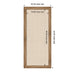 Pinboard 20x44 Owl Brown Narrow 2