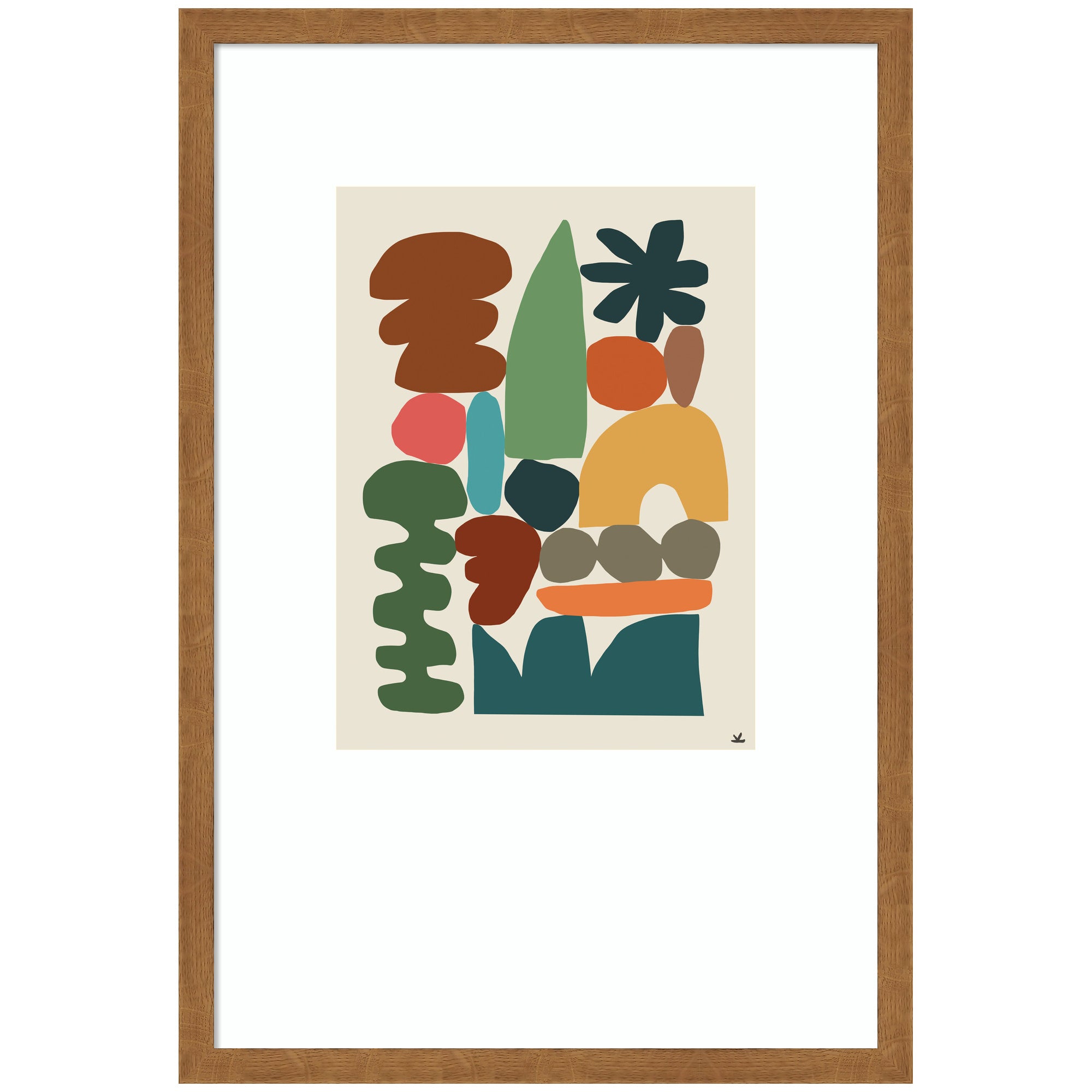 Night Chords 1 by Kelly Knaga Framed Wall Art Print