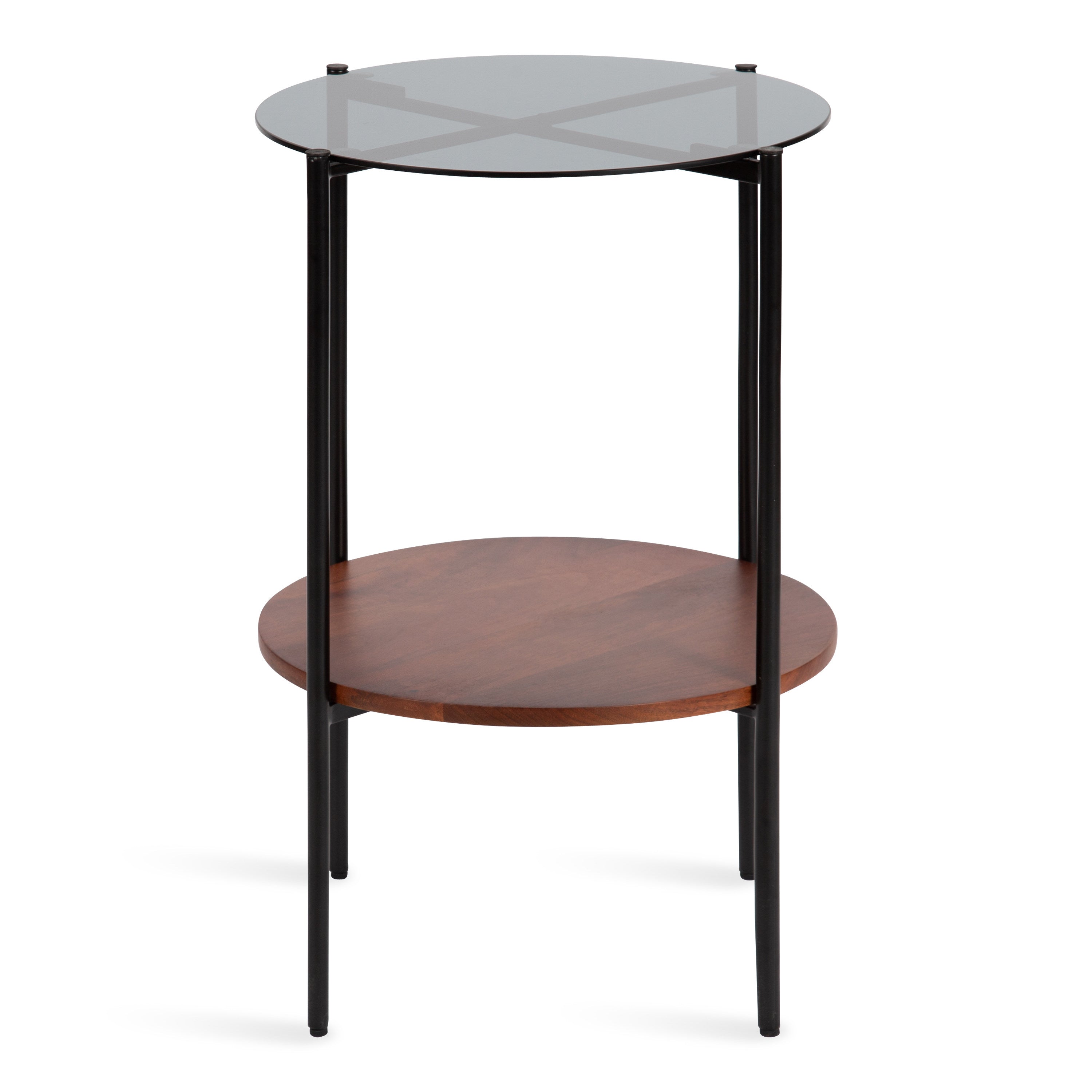 Side Table Brown 18x18x27 3