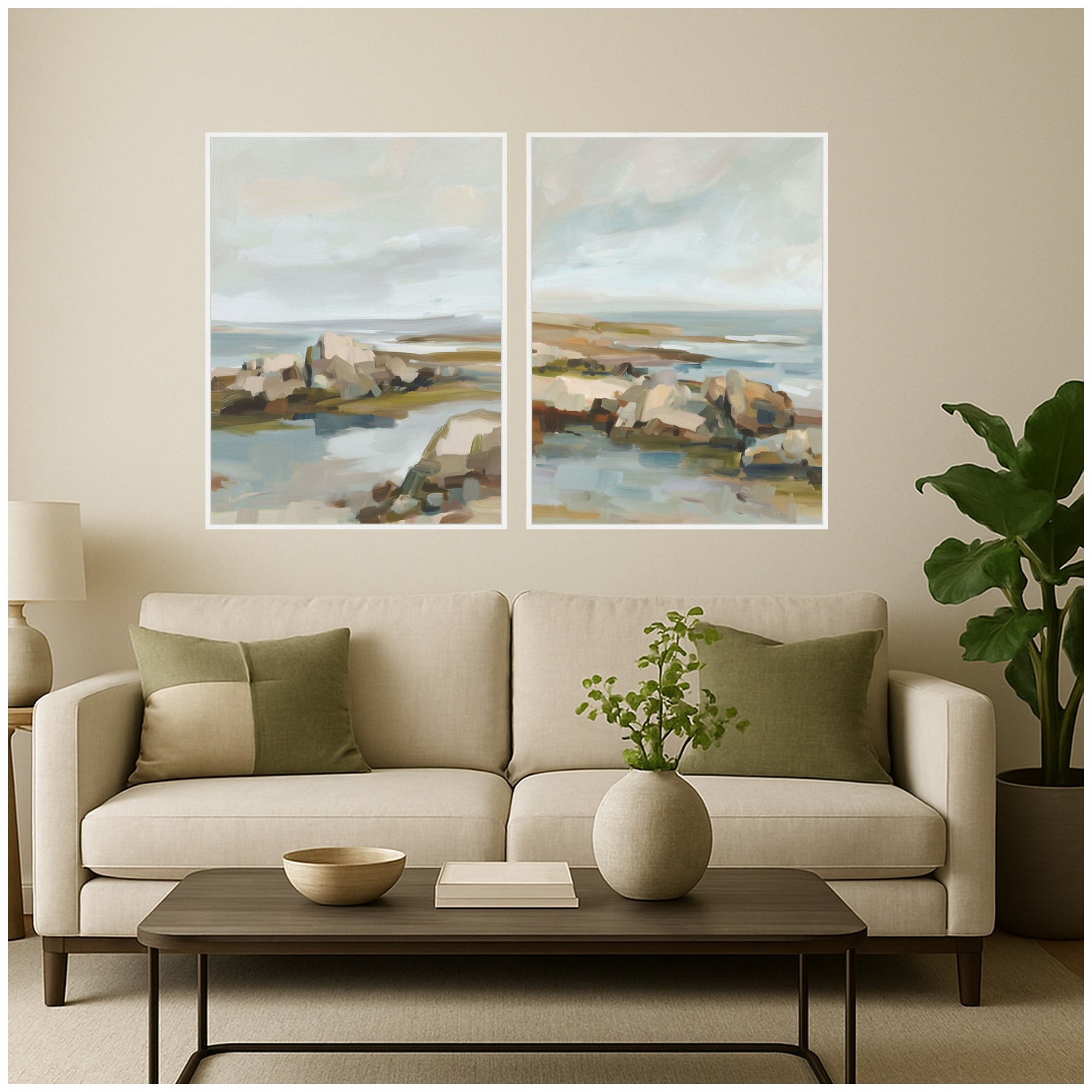 Art Set 2 Piece Set 31x41 Sylvie White 6