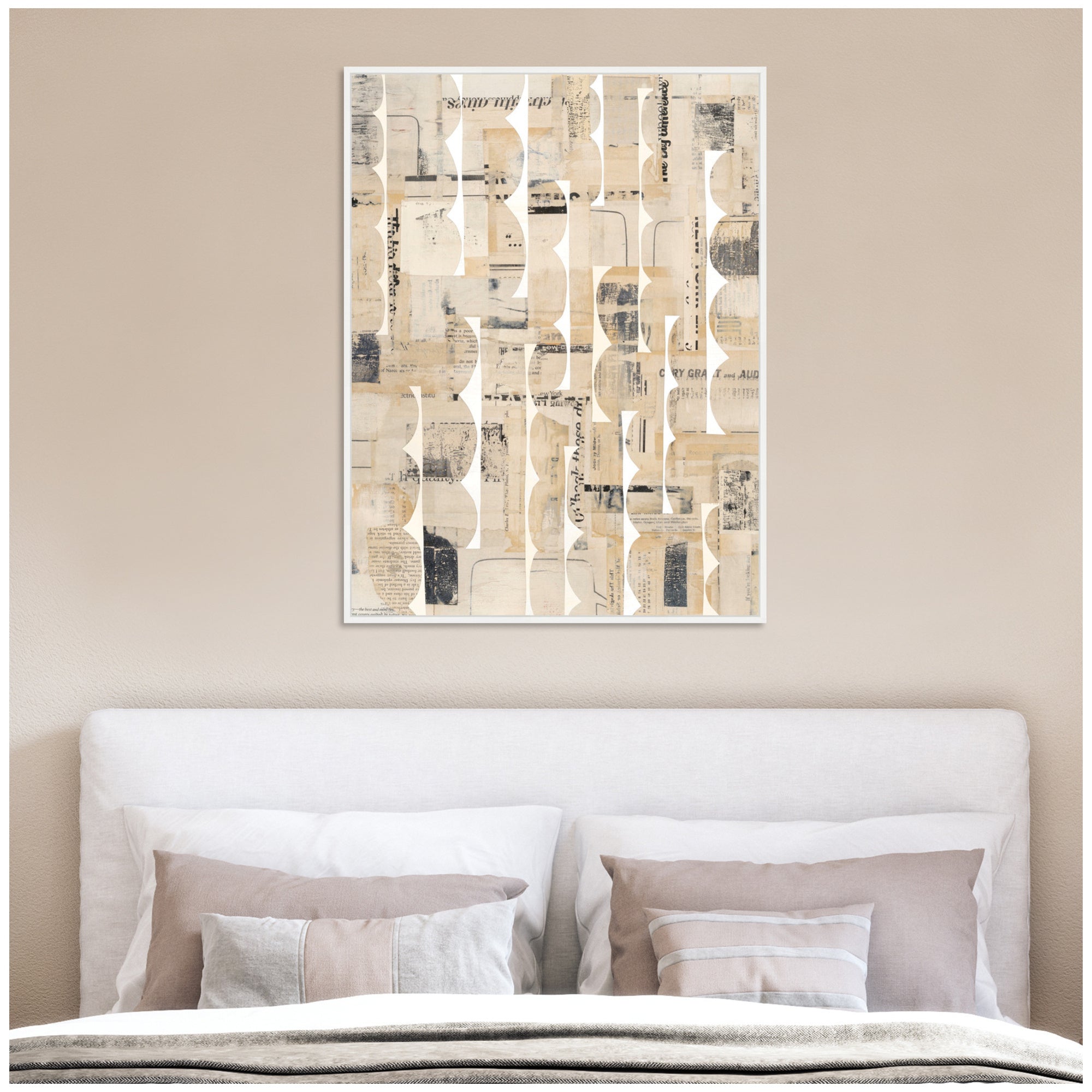 Framed Canvas 32x42 Sylvie White 6