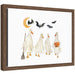Framed Canvas 13x10 Sylvie Walnut 1