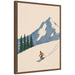 Framed Canvas Sylvie Walnut 18x24 1