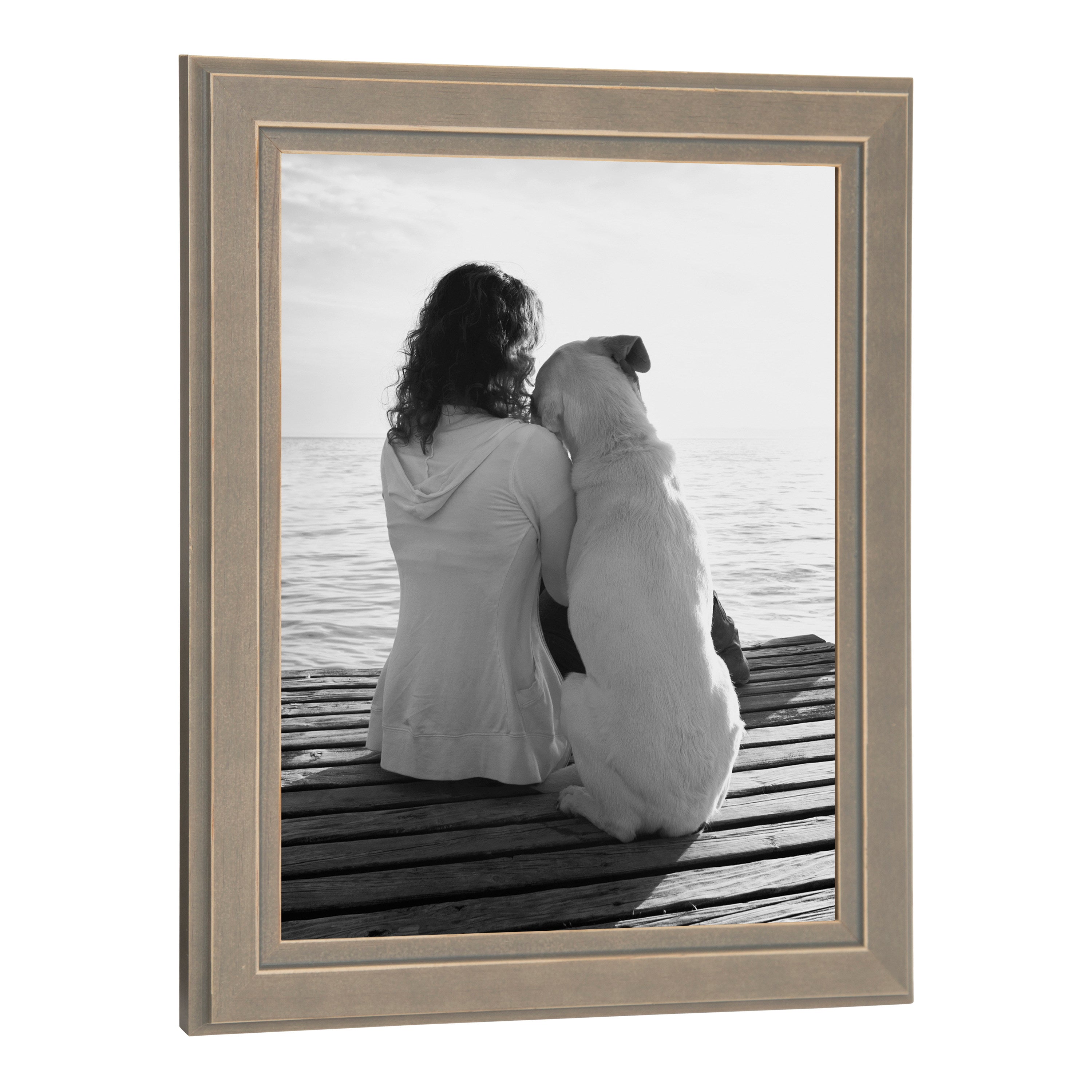 Tabletop Frame Distressed Gray 8x10 3