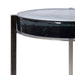 Drink Table Blue Silver 9x9x23 3