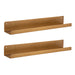 Floating Shelf 2 Piece - 24" Gold 1