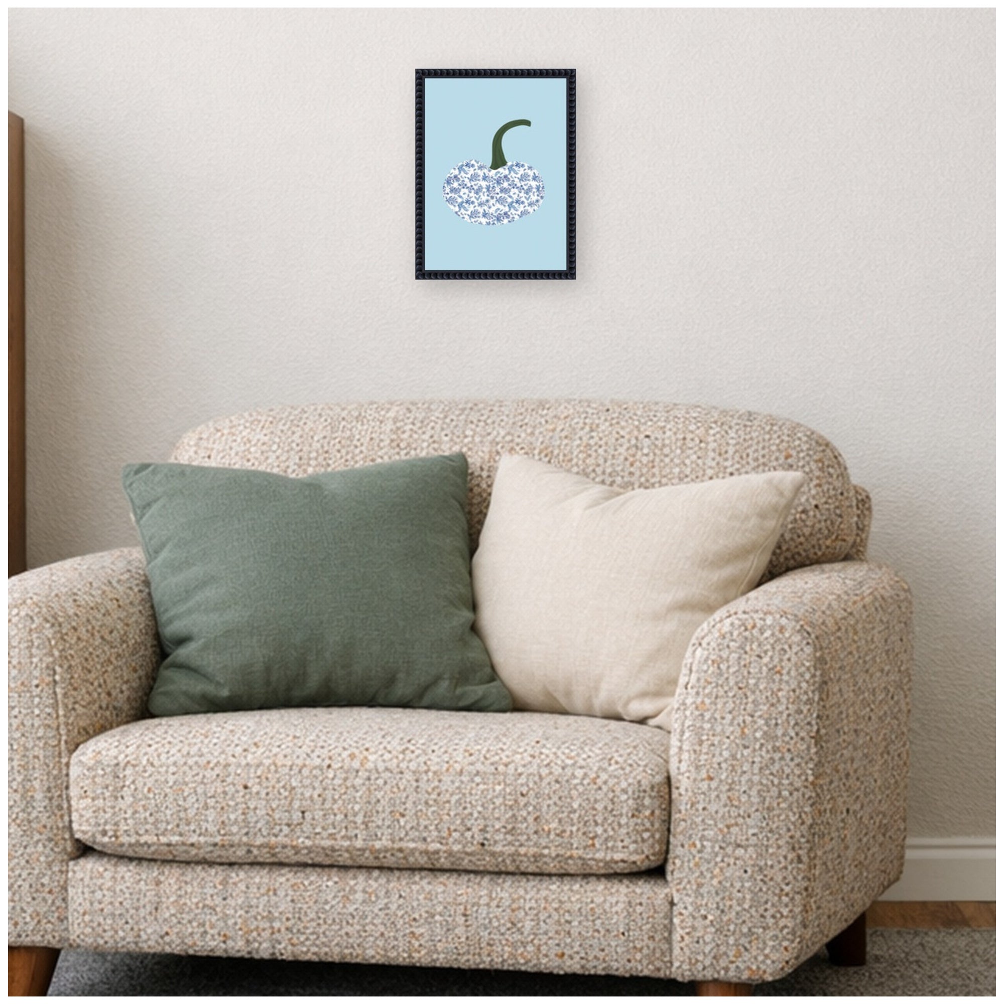 Framed Canvas 10x13 Sylvie Beaded Black 5