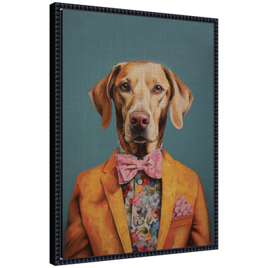Framed Canvas 18x24 Sylvie Beaded Black 1