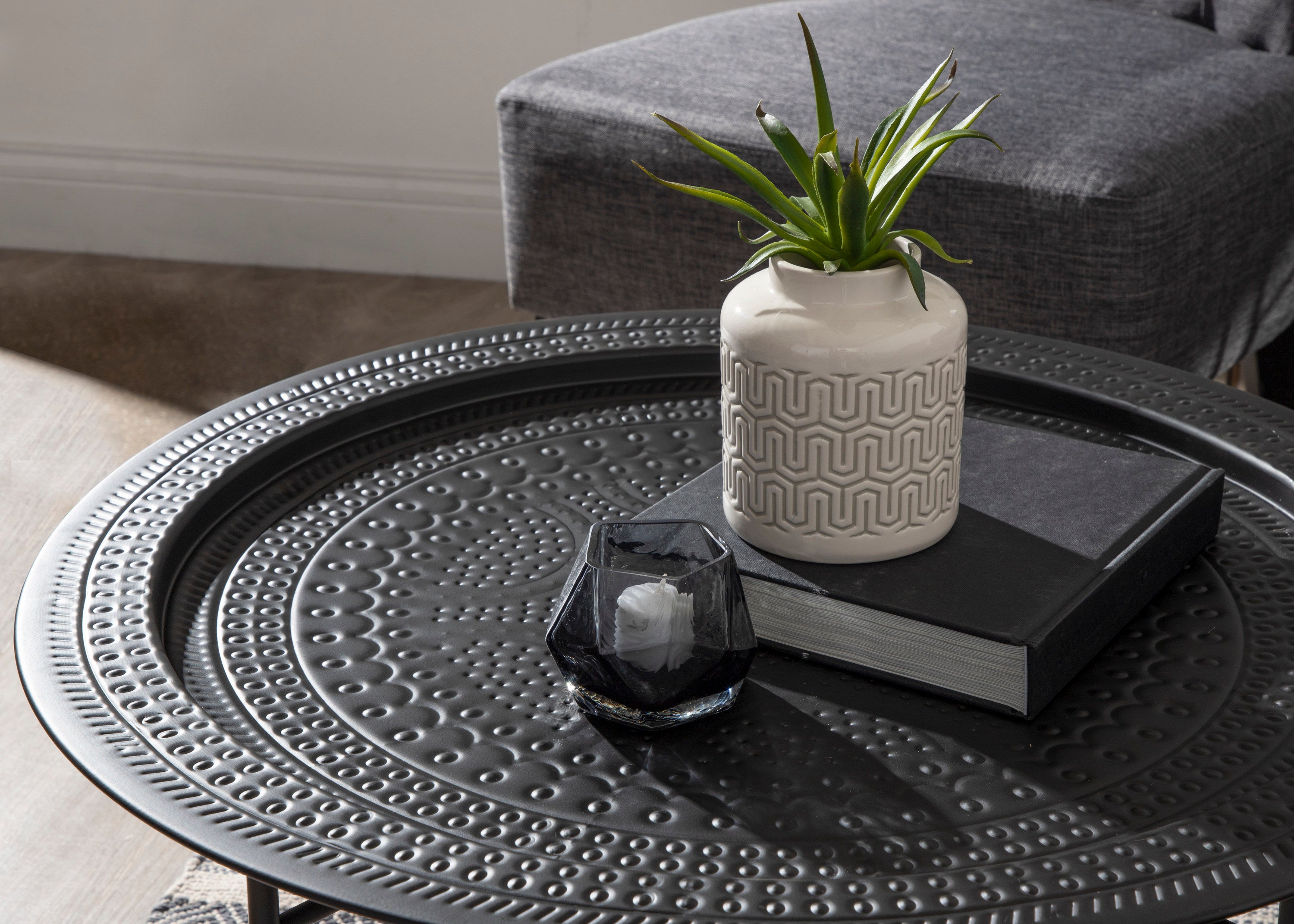 Razza Round Metal Coffee Table