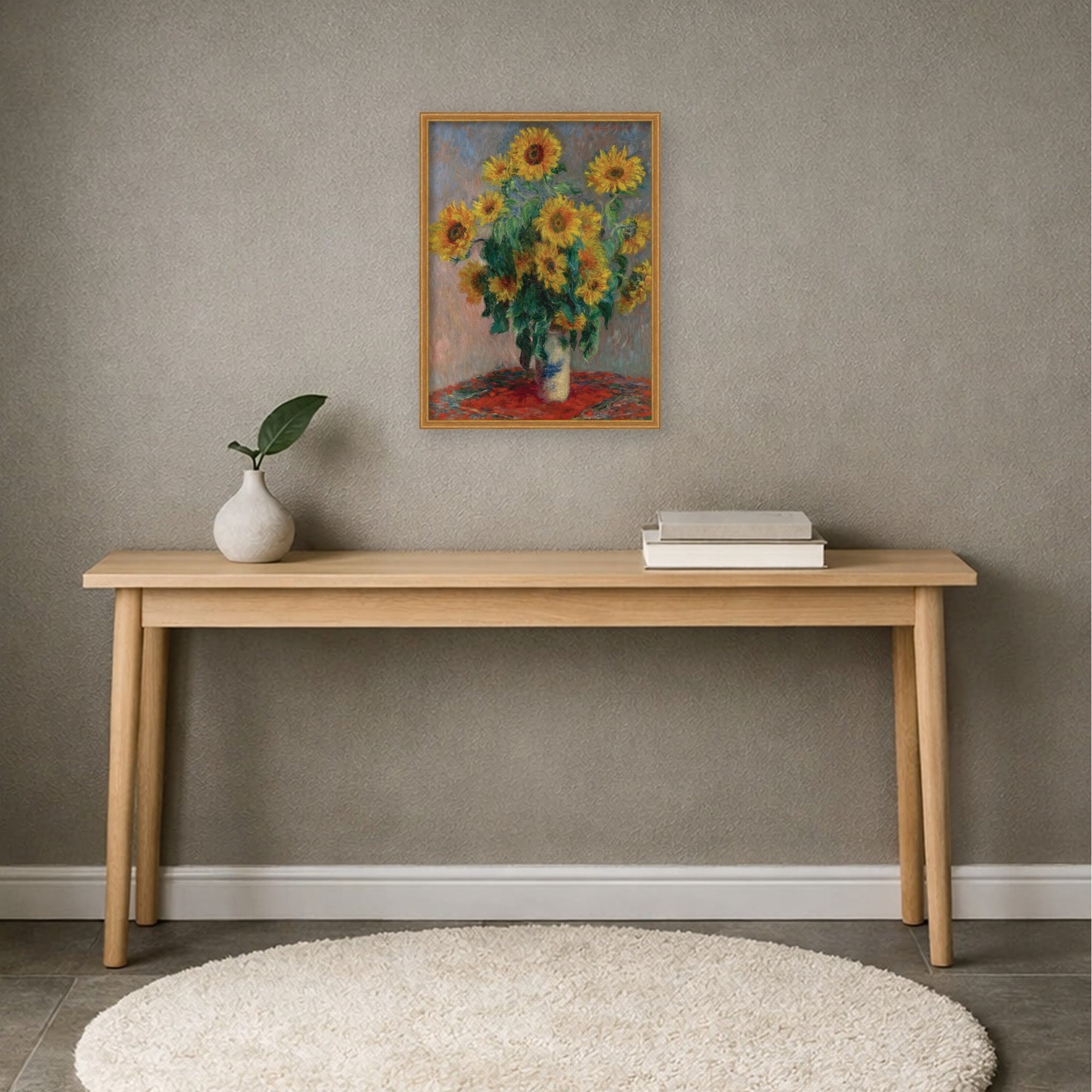 Mounted Canvas 19 x 25 Cordelia Thin Gold 5