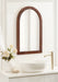 Arch Mirror 20x30 Brown 6