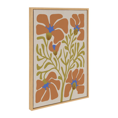 Framed Canvas 23x33 Sylvie Natural 1