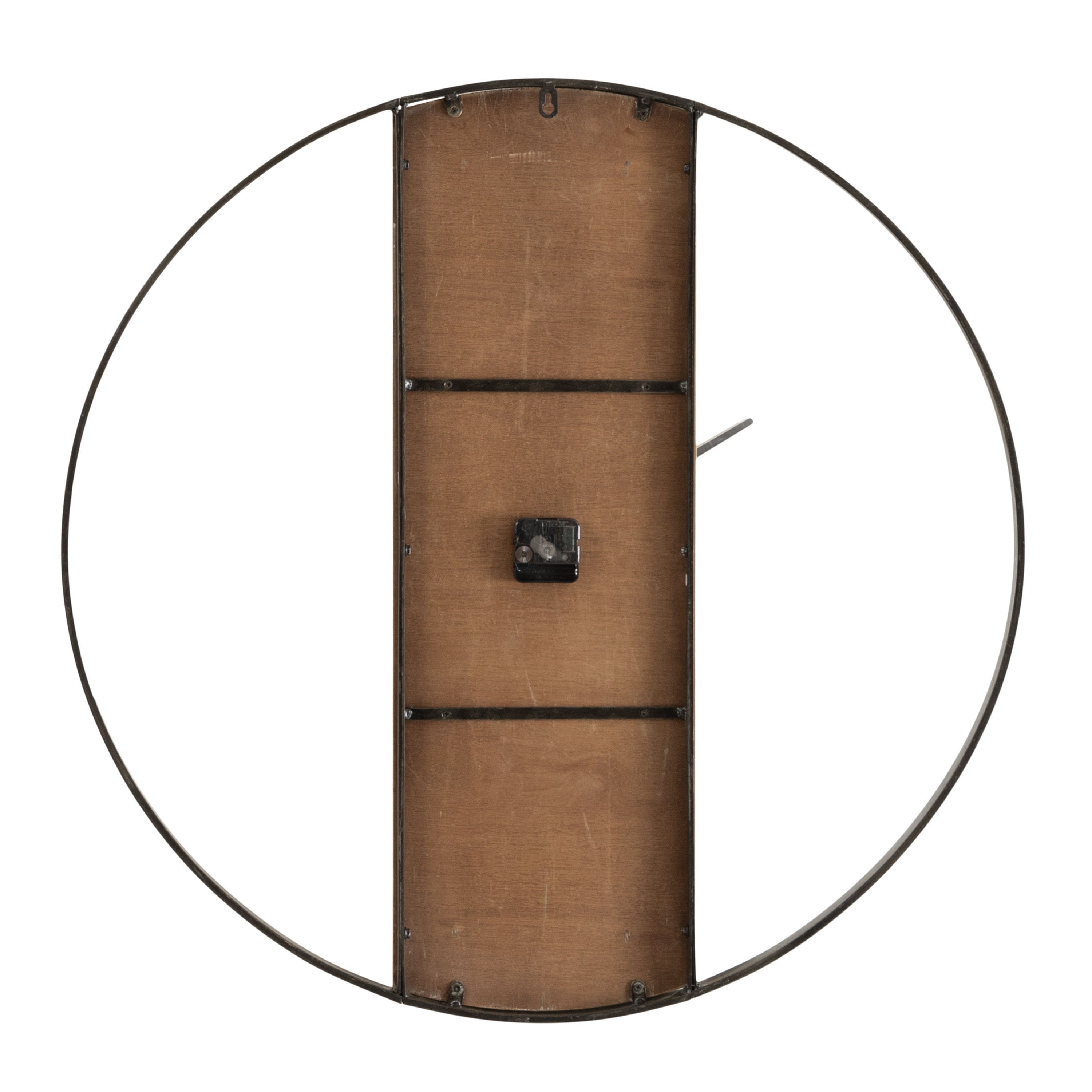 Ladd Round Numberless Wall Clock