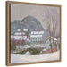 Framed Canvas Sylvie Dark Gold 16x16 1