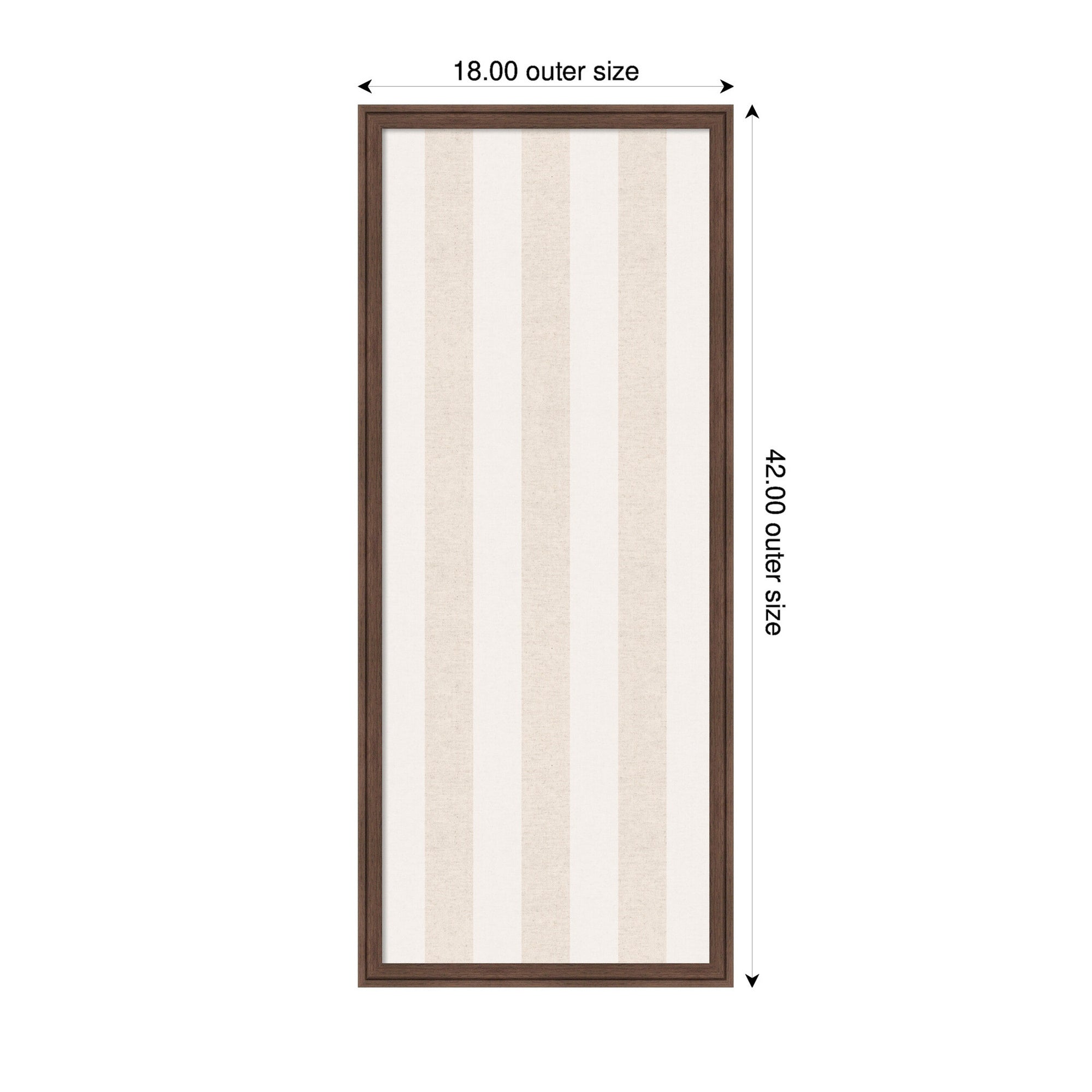 Pinboard Florence Medium Brown 18x42 2