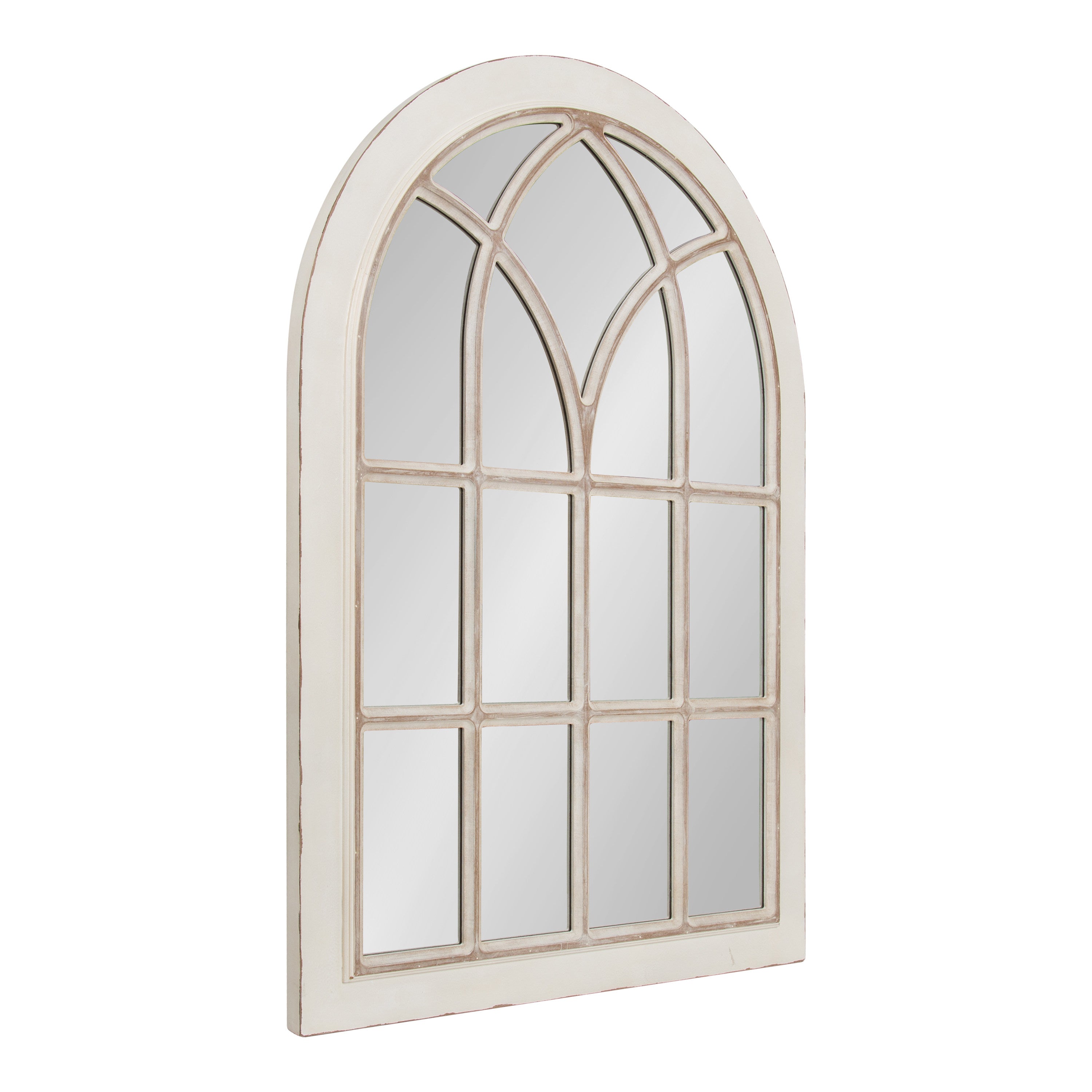Windowpane Mirror White 31x44 2