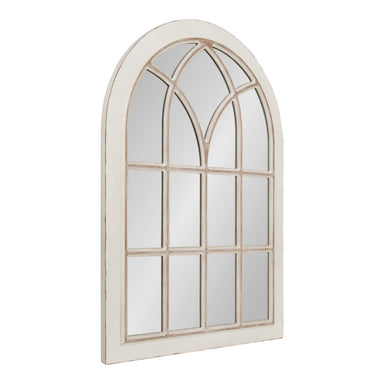 Windowpane Mirror White 31x44 2