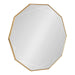 Geometric Mirror Gold 25x26 1