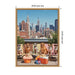 Framed Canvas Sylvie Natural 18x24 2