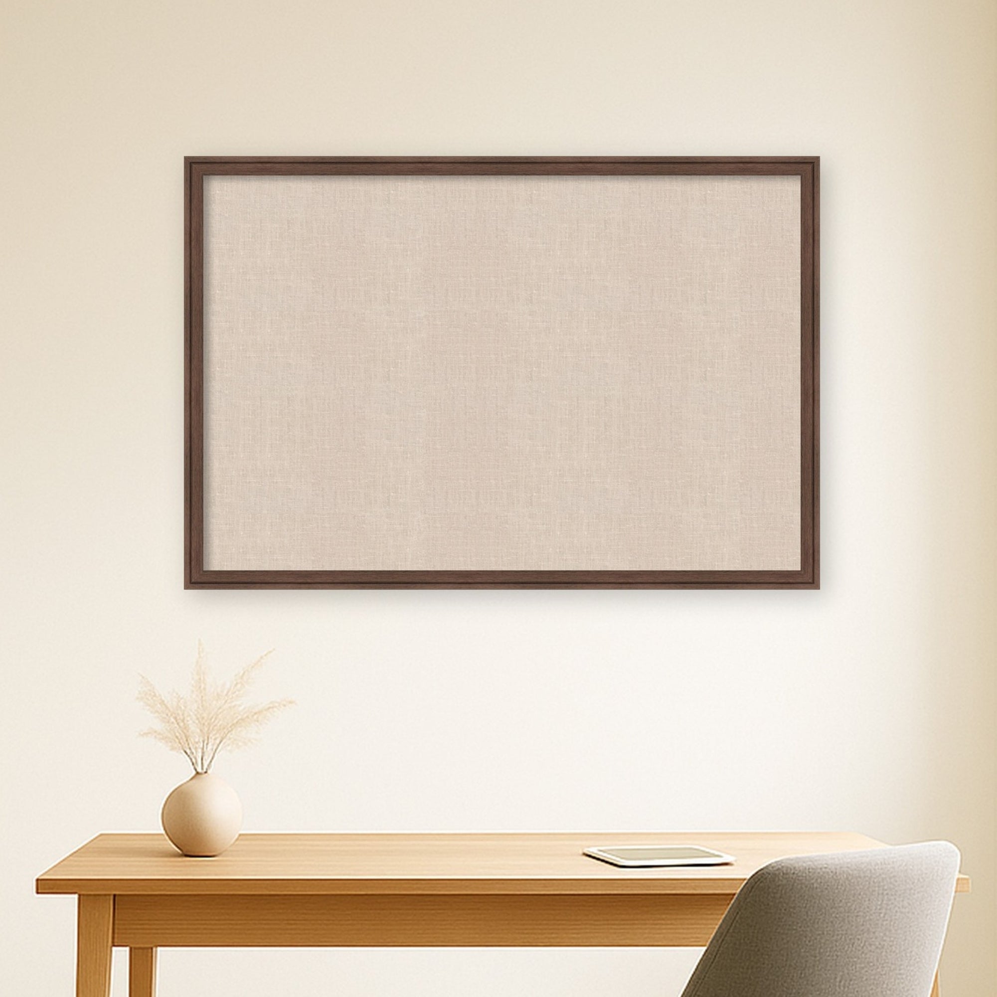 Pinboard 38x26 Florence Medium Brown 6