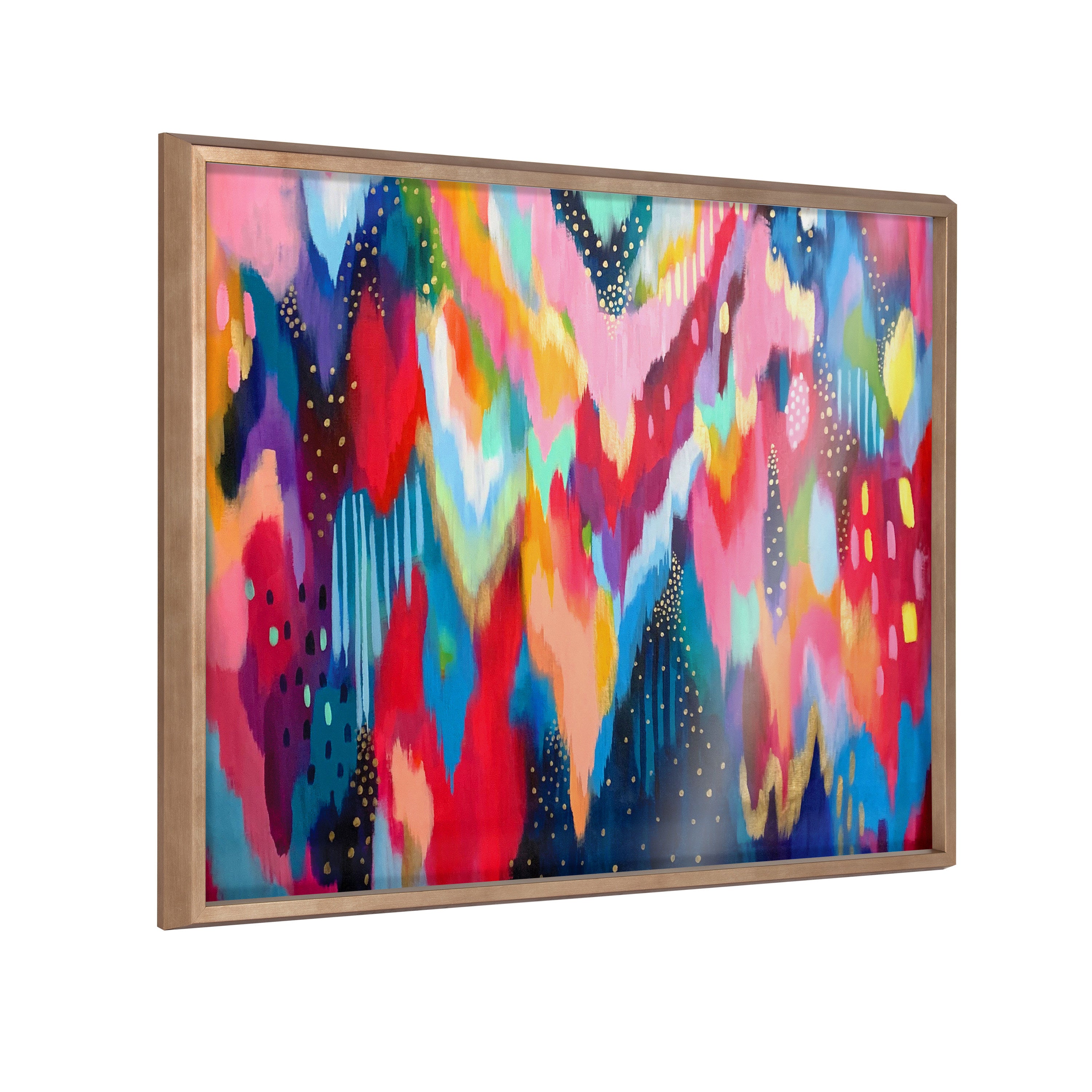 Blake Brushstroke 100 Framed Printed Art by Jessi Raulet of Ettavee