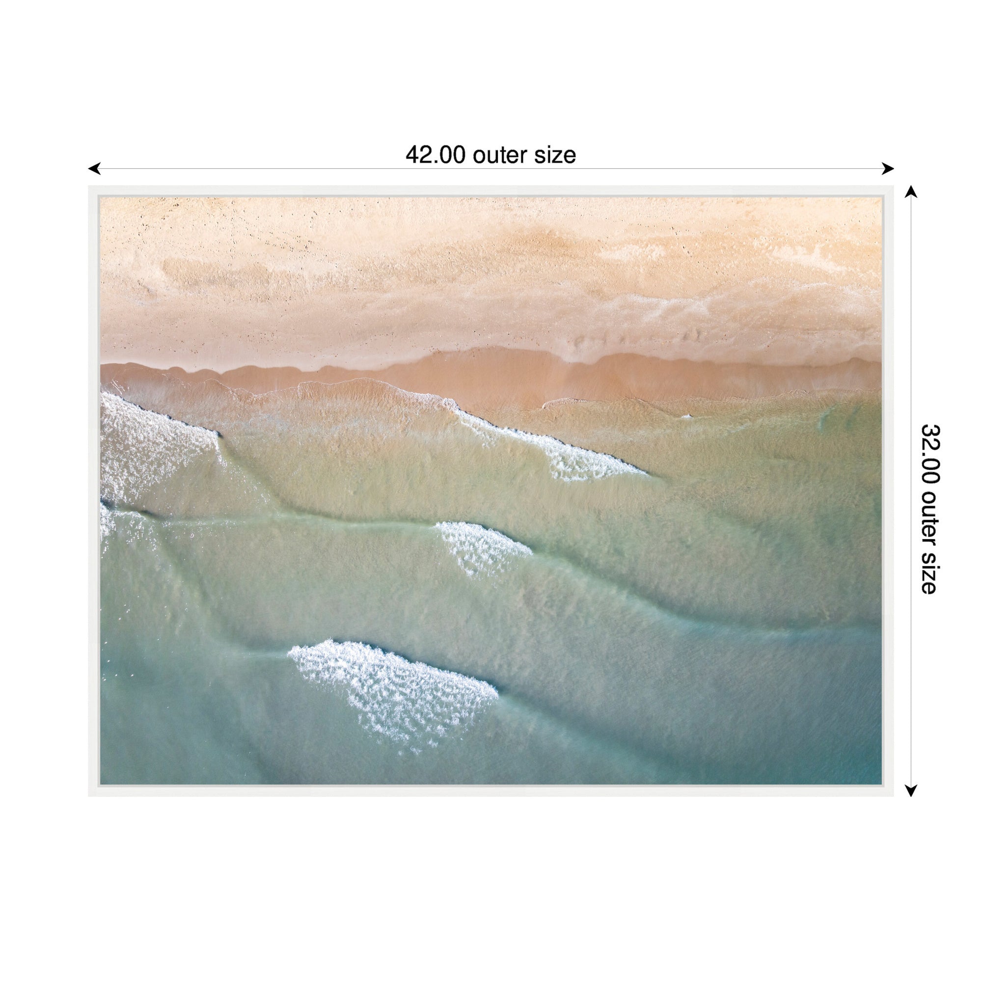 Framed Canvas 42 x 32 Sylvie White 2