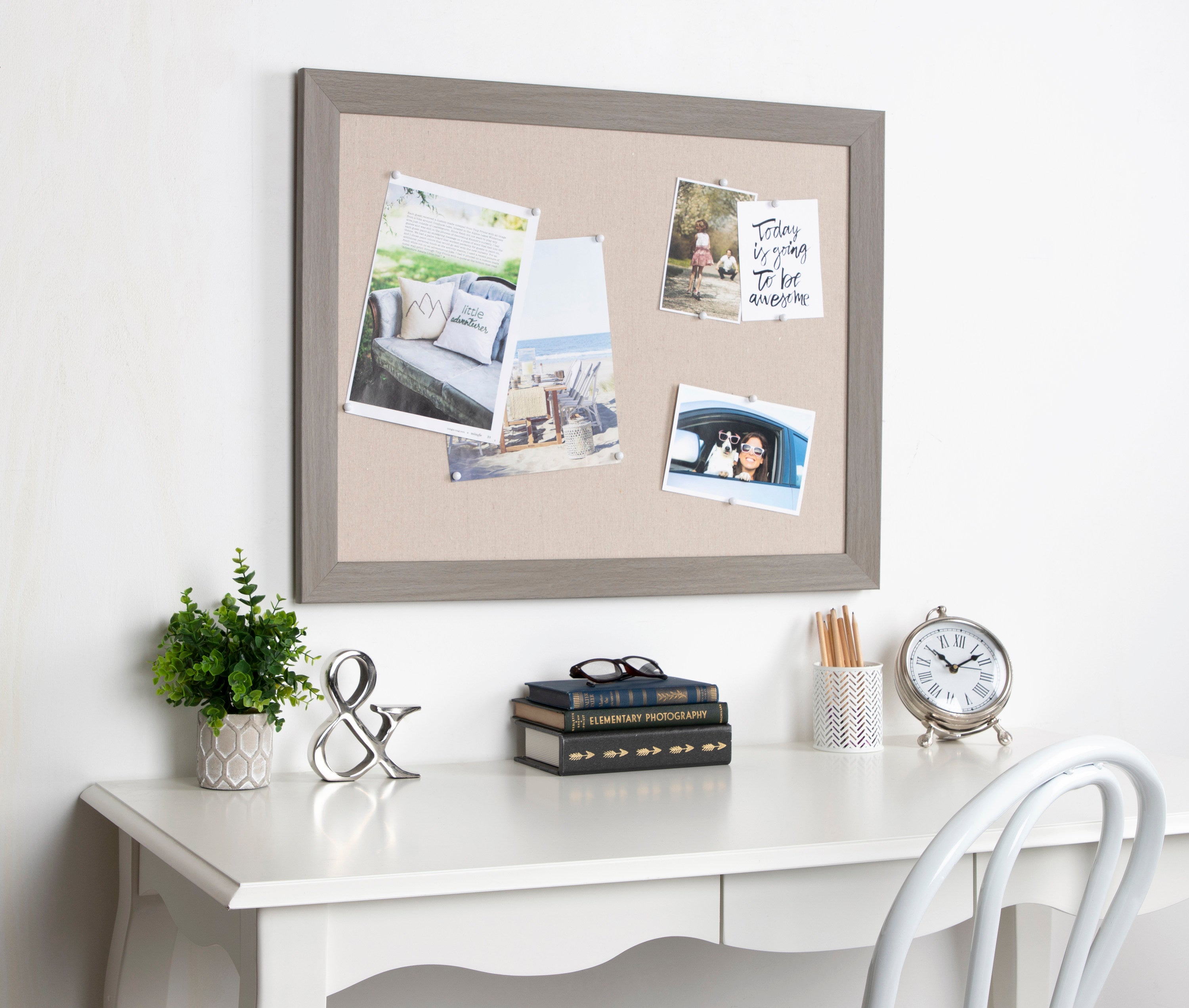 Pinboard Gray 23x29 5