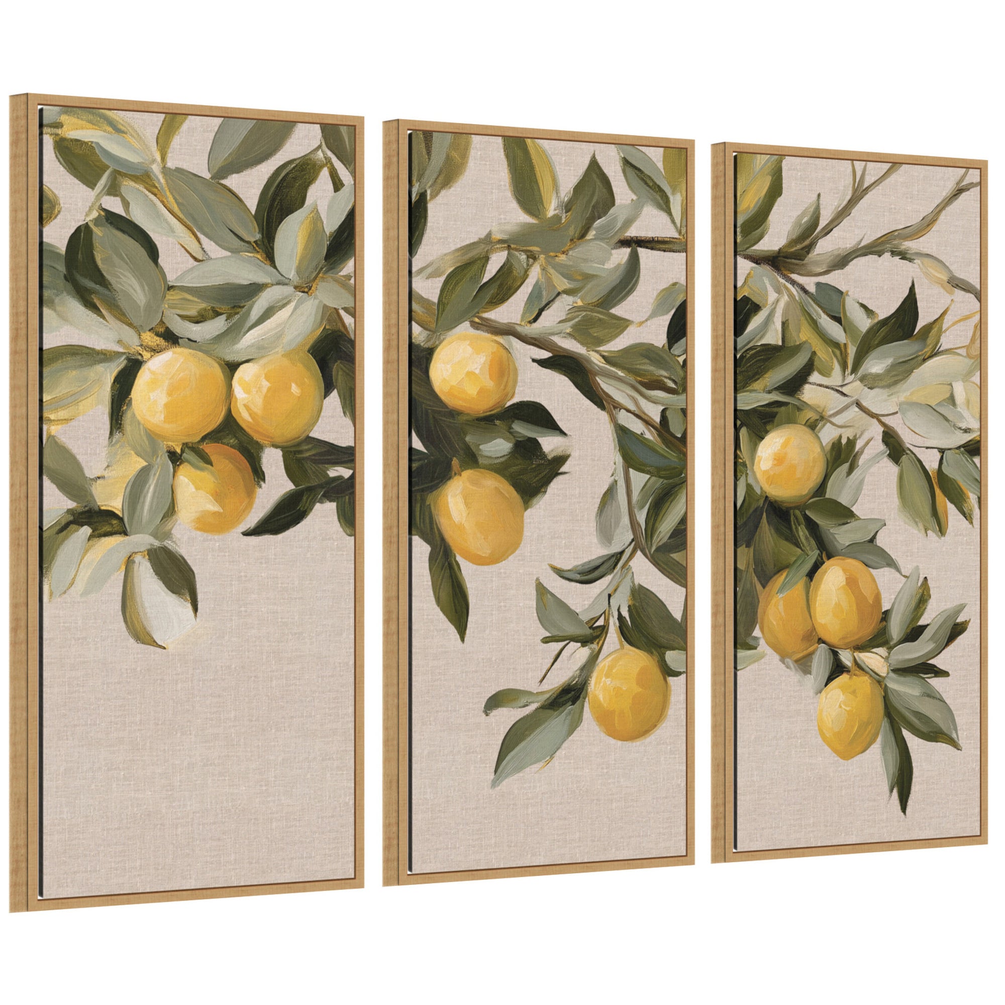 Art Set Sylvie Natural 3 Piece Set 18x40 1