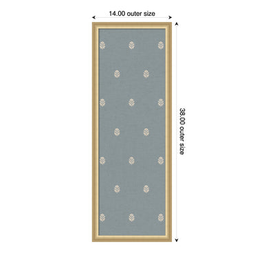 Magnetic Canvas 14x38 Florence Gold 2