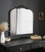 Arch Mirror 28x30 Black 8