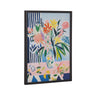 Gallery Cheerful Maximalist Flower Vase Print by The Creative Bunch Studio