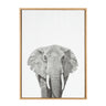 Sylvie Elephant Framed Canvas by Simon Te of Tai Prints