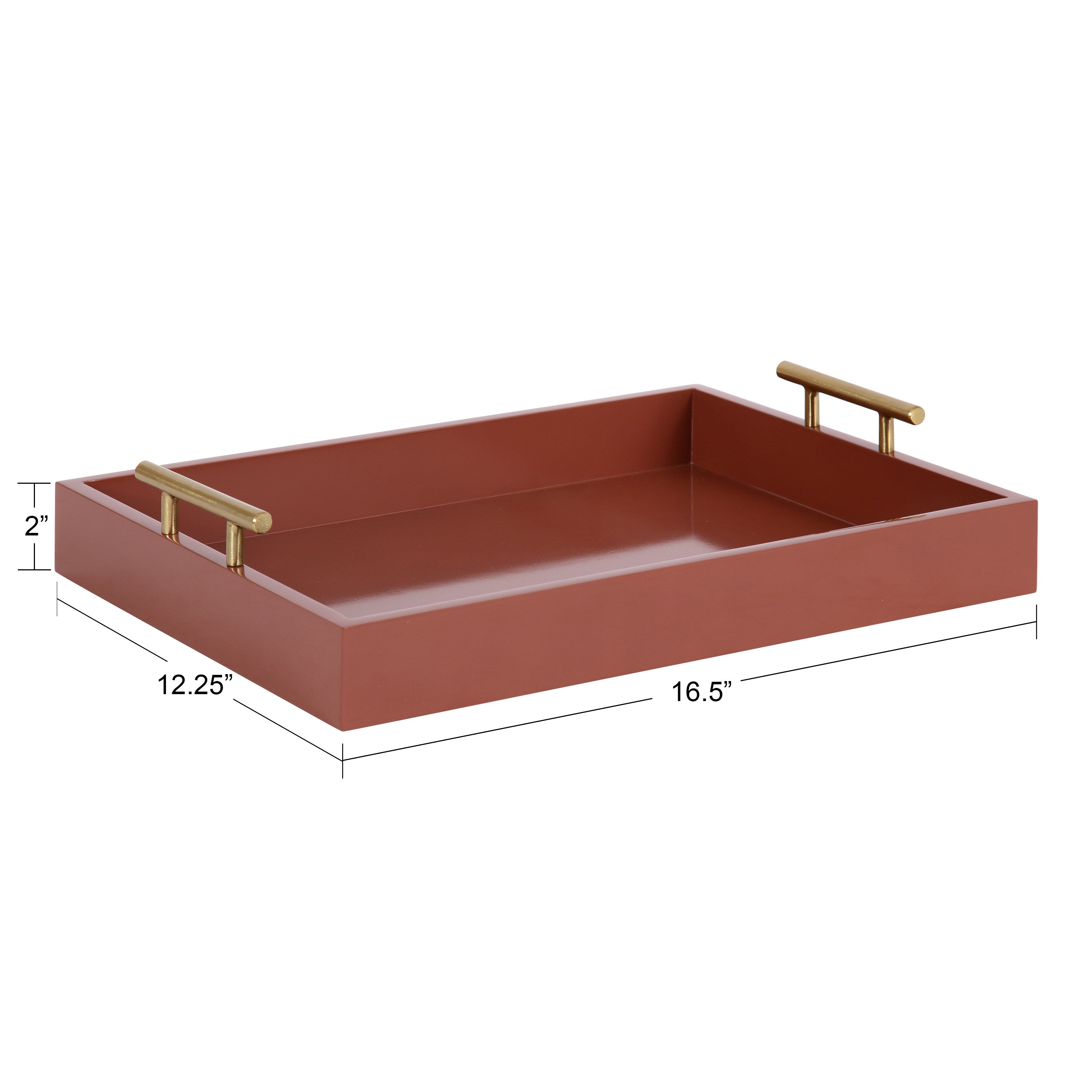 Single Tray Red 17x13 2