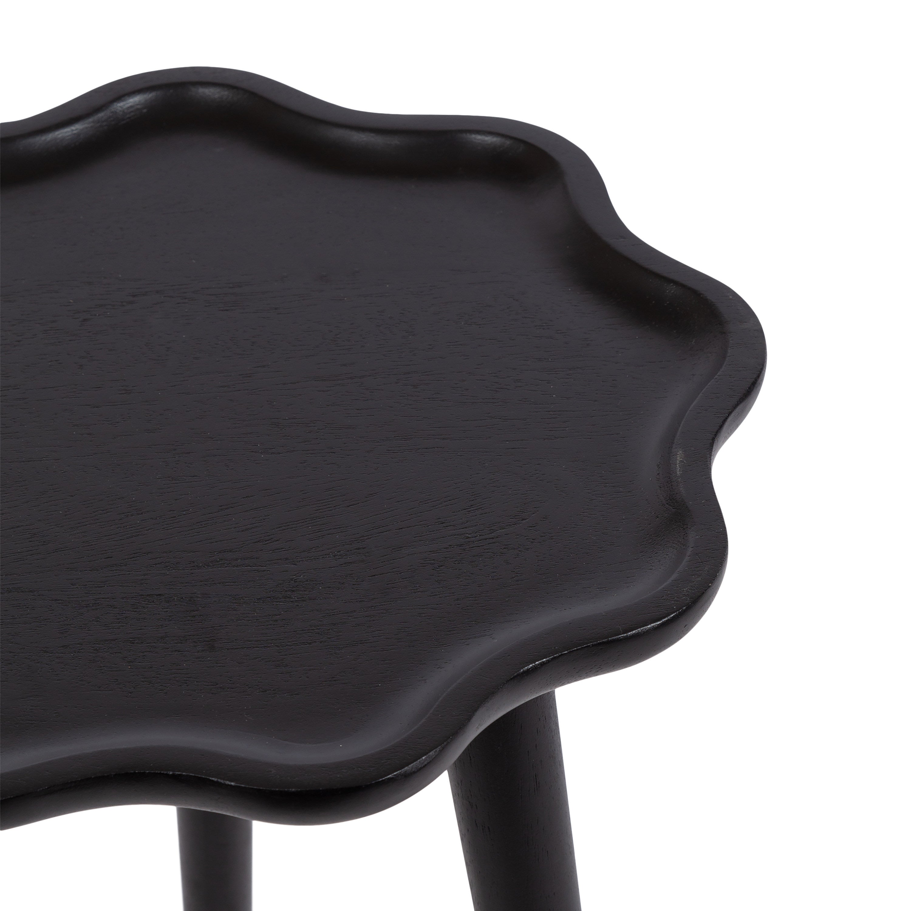 Side Table Black 15x15x22 3