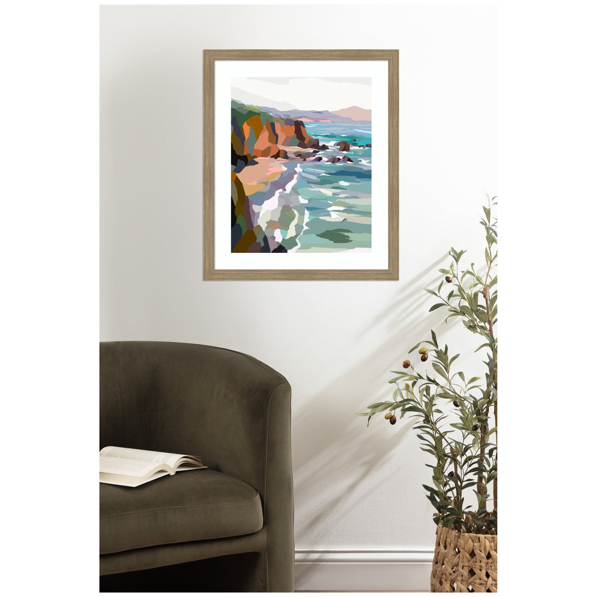 Framed Art Pho Beach by Nikita Jariwala
