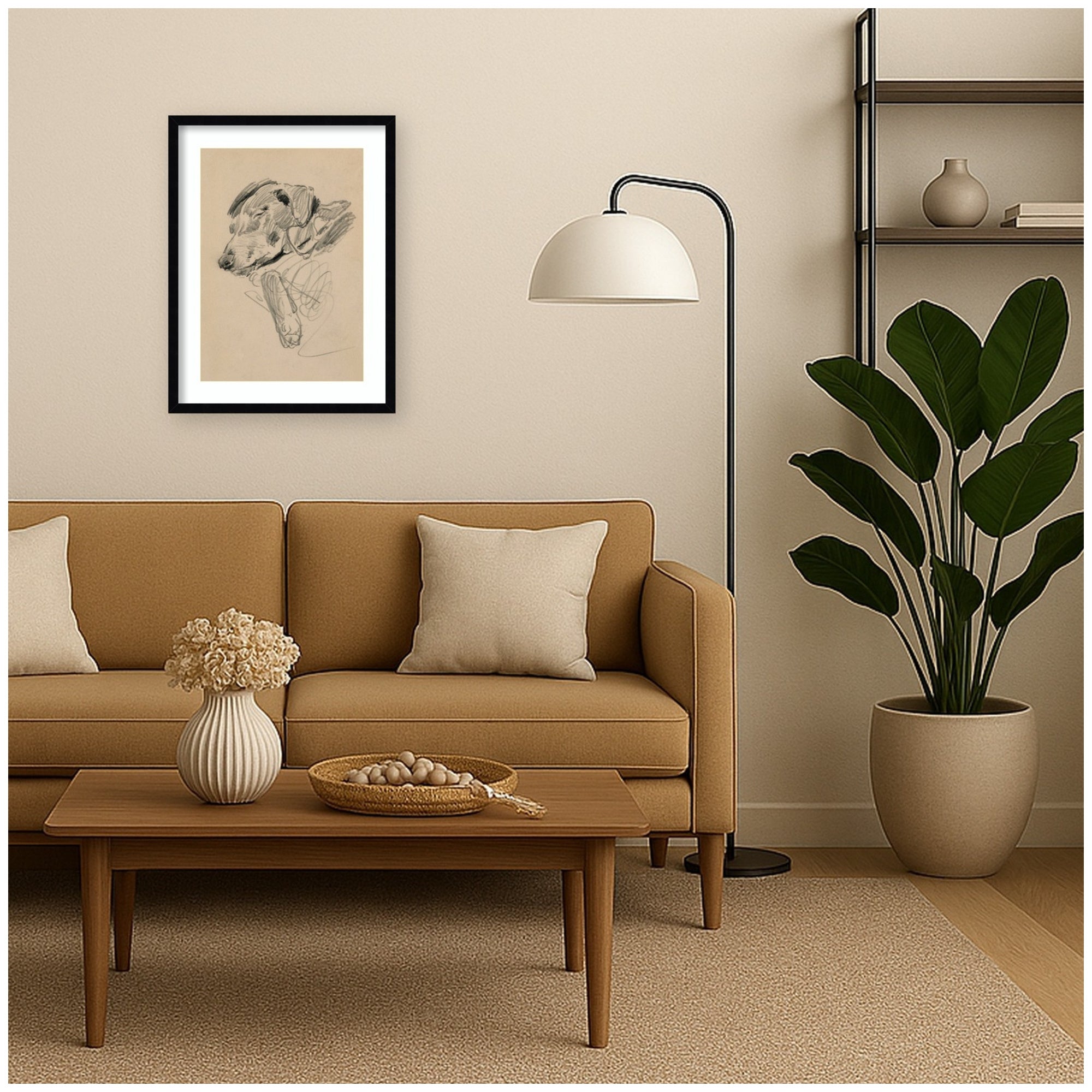 Framed Art 19x25 Svelte Noir Black 7