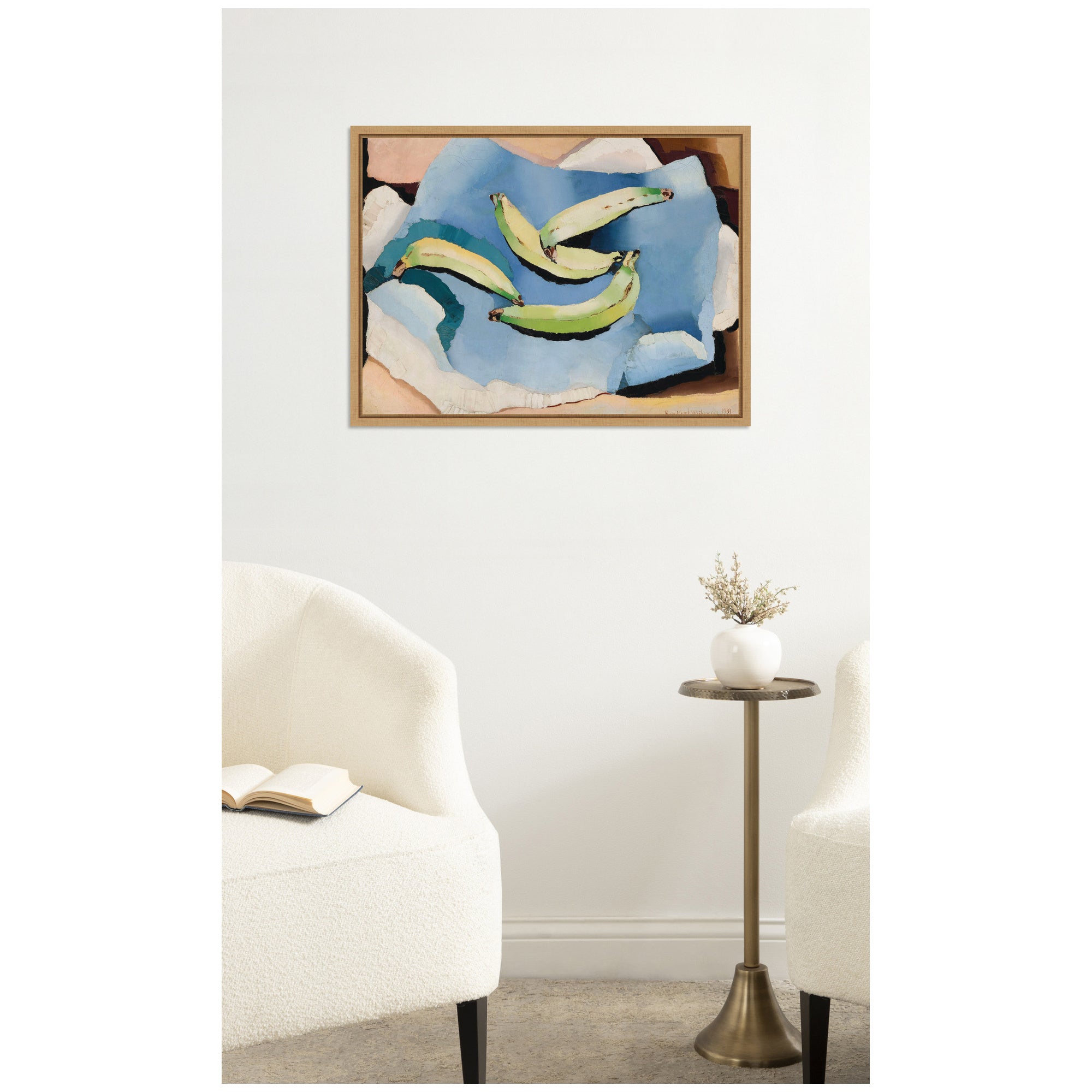 Framed Canvas 24x18 Sylvie Natural 5