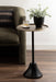 Side Table Gold Black 15x15x24 6