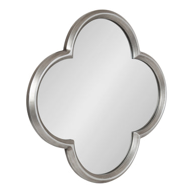 Scallop Mirror Silver 28x28 1