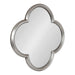 Scallop Mirror Silver 28x28 1