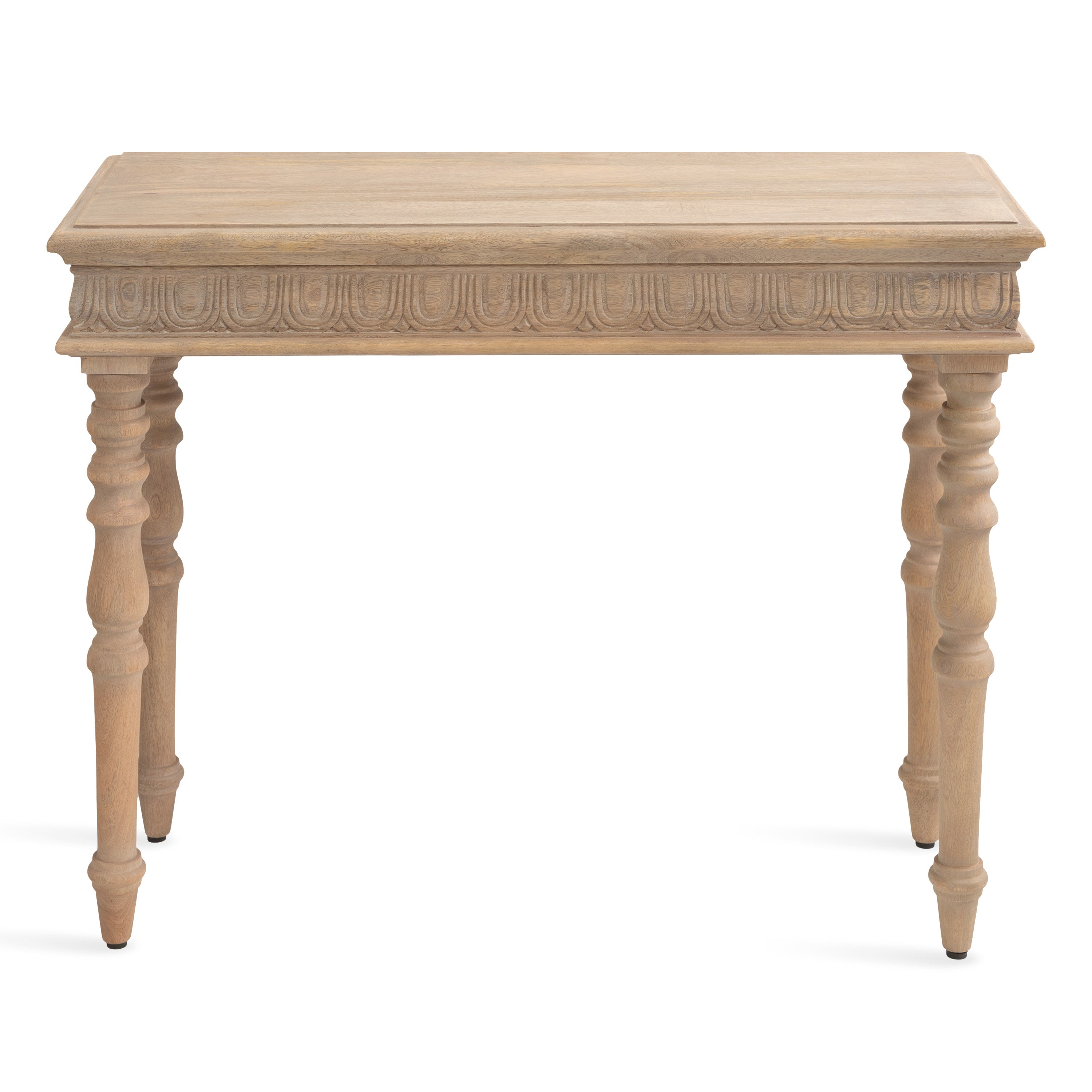 Console Table Natural Beige 36x14x30 5