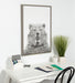 Framed Canvas 23x33 Sylvie Graywash 5