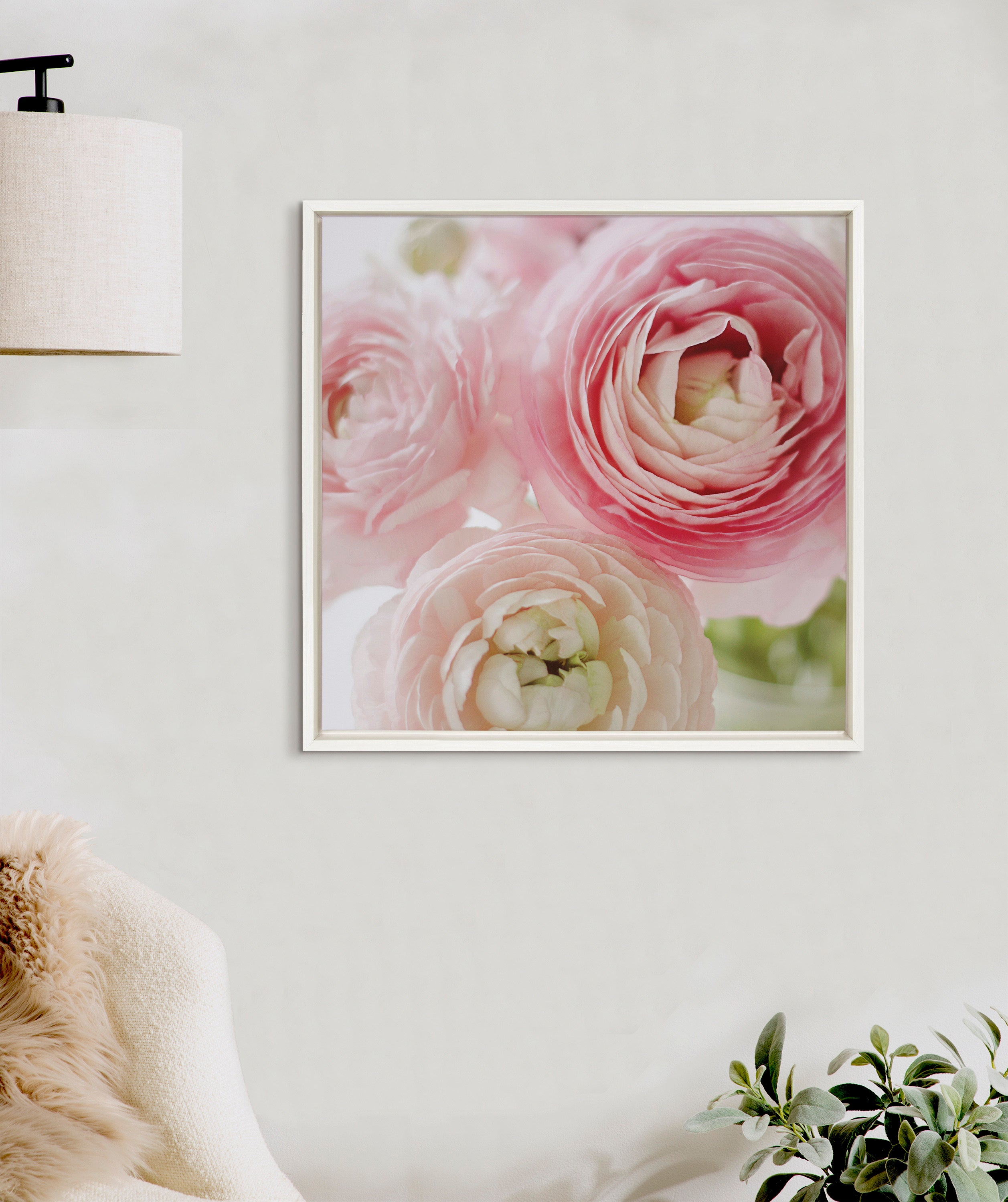 Sylvie Pink Dreams Framed Canvas by Kristy Campbell