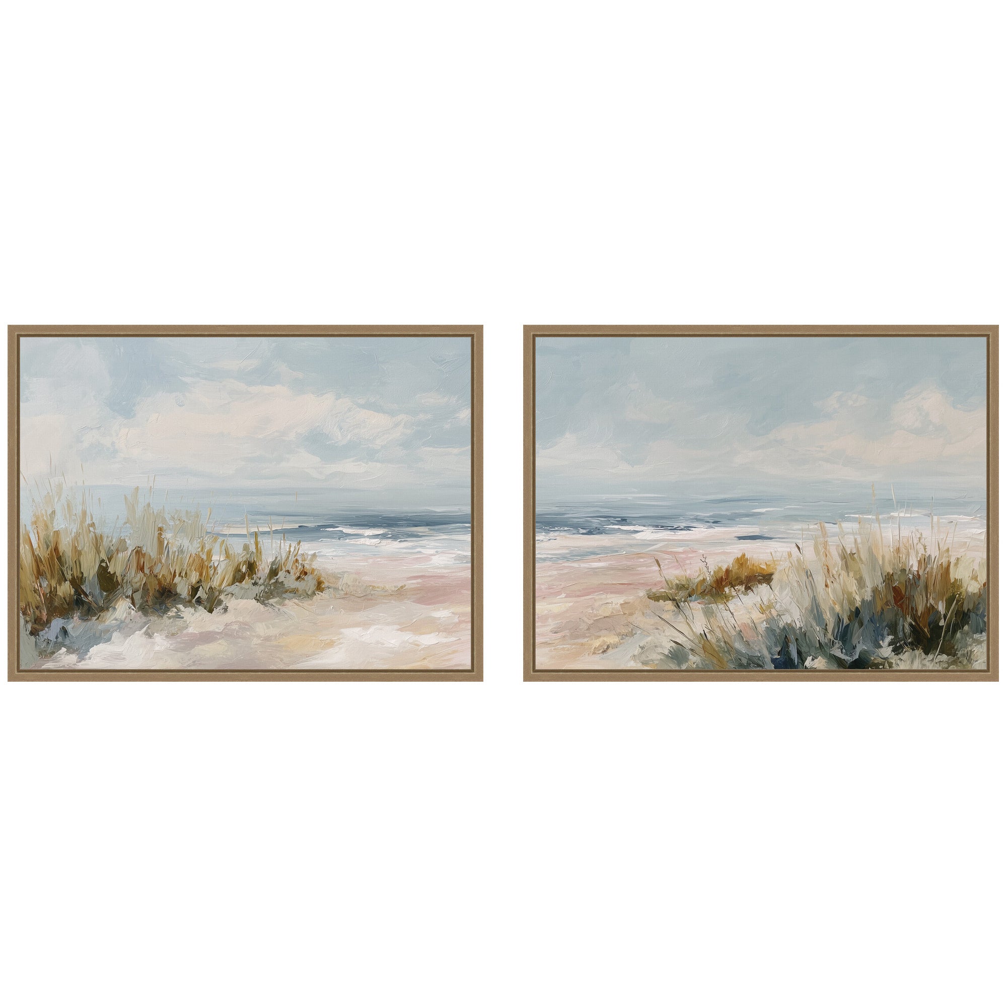 Art Set 2 Piece Set 18x24 Sylvie Dark Gold 1