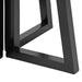 Side Table Black White 20x20x20 5