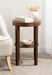 Side Table Walnut Brown 16x16x24 8