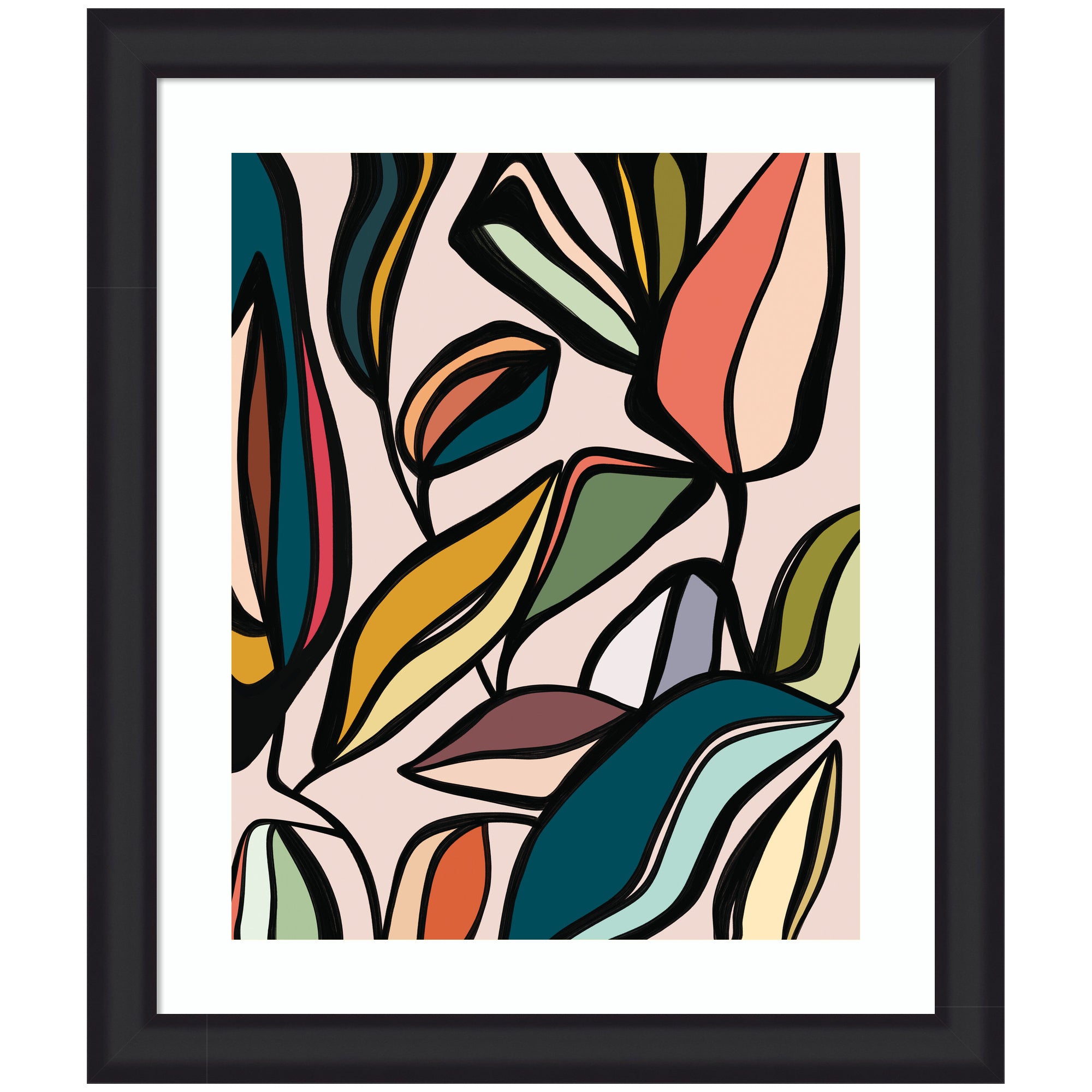 Fanciful Ficus Expansion by Alicia Bock Framed Wall Art Print