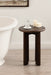 Side Table Dark Brown 14x14x20 8