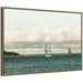 Framed Canvas 33 x 23 Sylvie Walnut 1