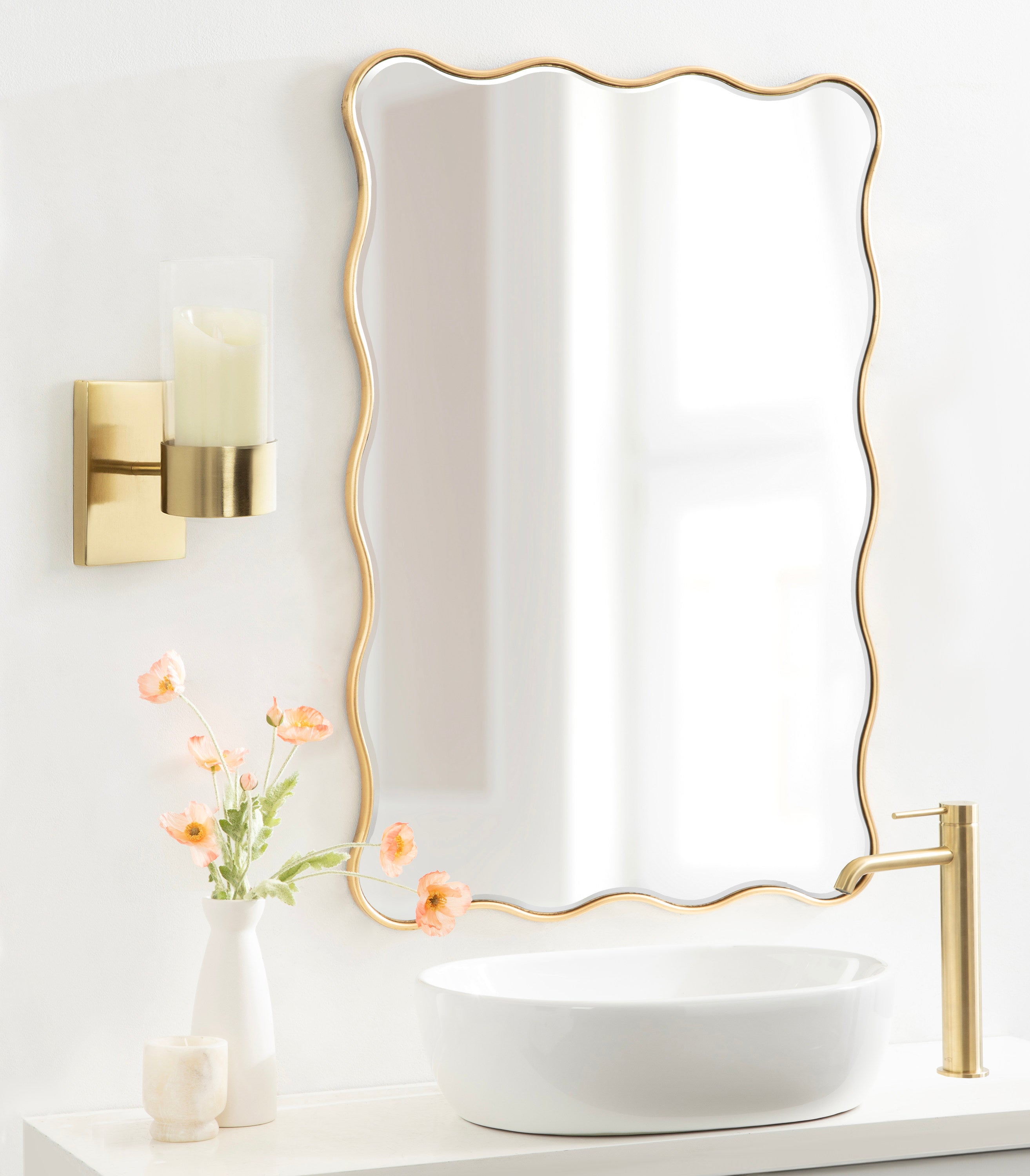 Wall Sconce Gold 5x6x10 7